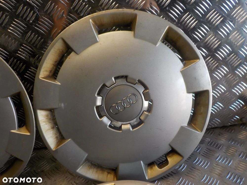 AUDI A3 8P A4 B6 B7 A6 C5 ORYGINALNE KOŁPAKI R16 - 5