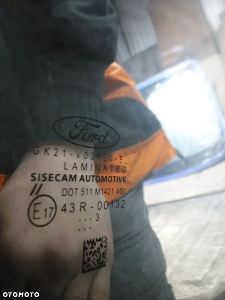ford transit custom szyba nowa oryginał przód przednia - 2