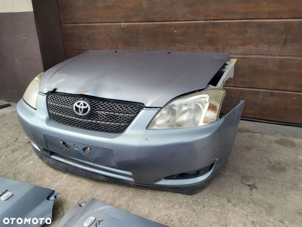 Toyota Corolla E12 kompletny przód zderzak maska błotnik lampa pas - 3