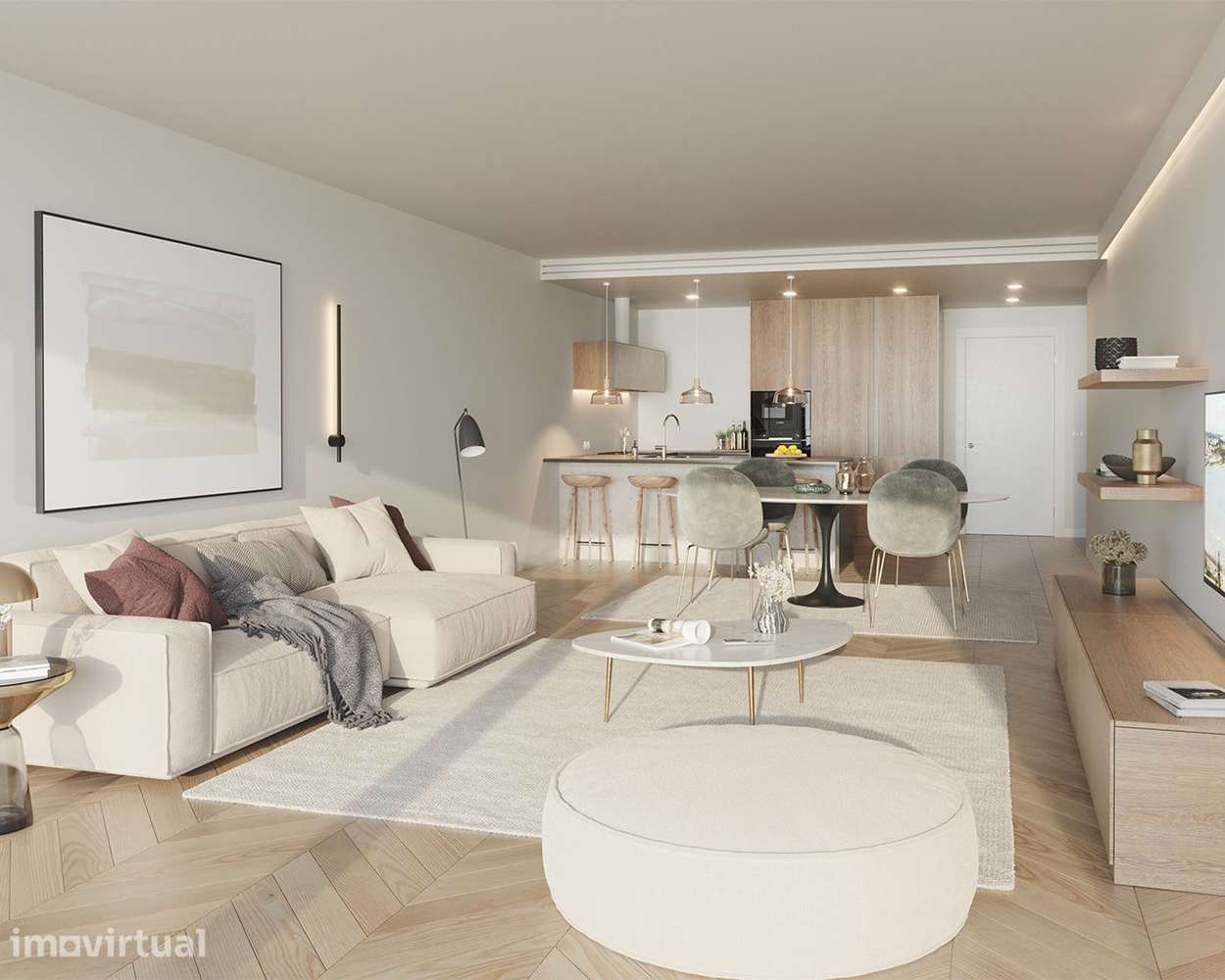 Apartamento T1 na Margem do Rio - Grande imagem: 5/21