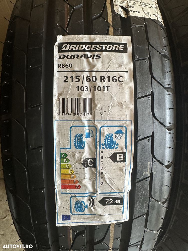 215/60 R16 C Bridgestone Duravis R660 NOI 9.31 mm - 4