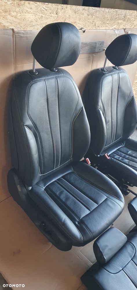 Fotele przód tył kanapa skóra komplet BMW 5 G30 - 9