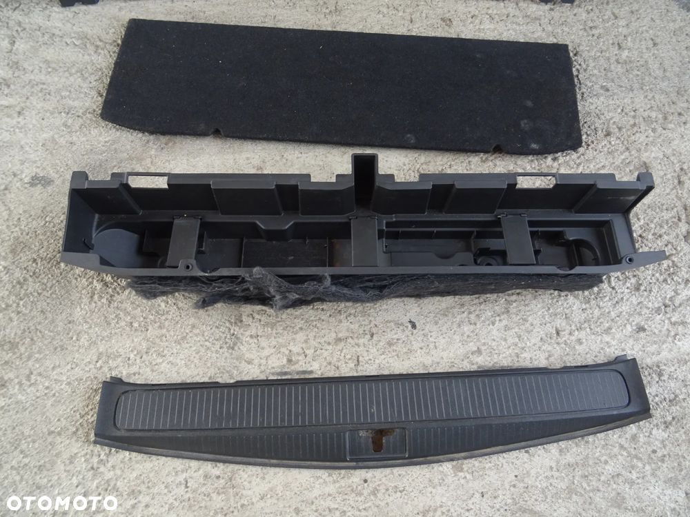 OPEL ZAFIRA C TOURER BOCZKI WYKŁADZINA PÓŁKA TAPICERKA BAGAŻNIKA SCHOWEK PODŁOGA - 3