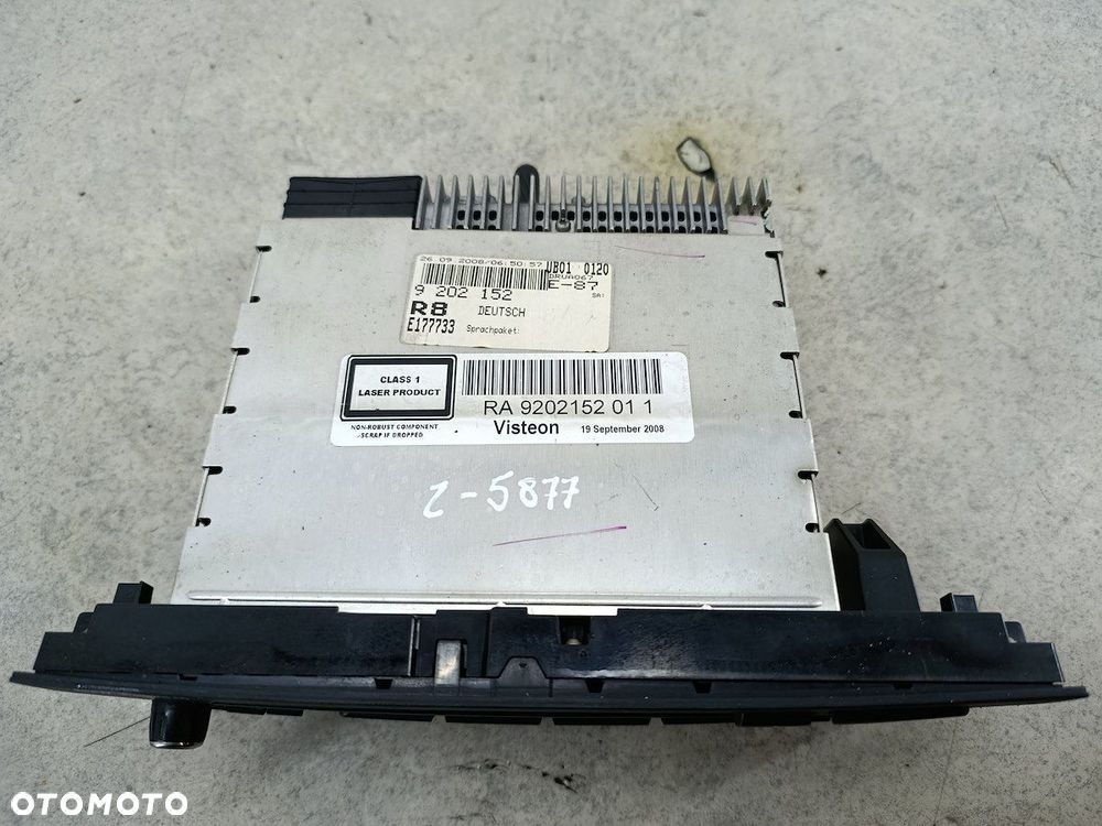 RADIO FABRYCZNE BMW 1 E87 9202152 VP8KAF-18C838-BG  VISTEON - 4