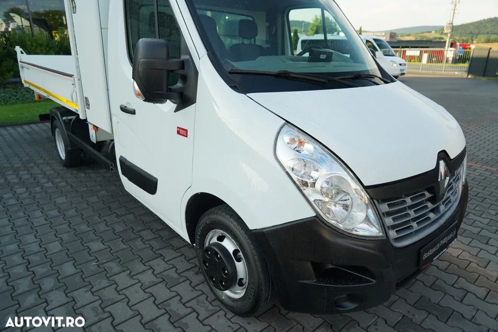 Renault MASTER / BASCULATOR SPATE / 3 LOCURI / DOUĂ TRANSMISII / MANUALĂ / IMPORTATĂ / - 19