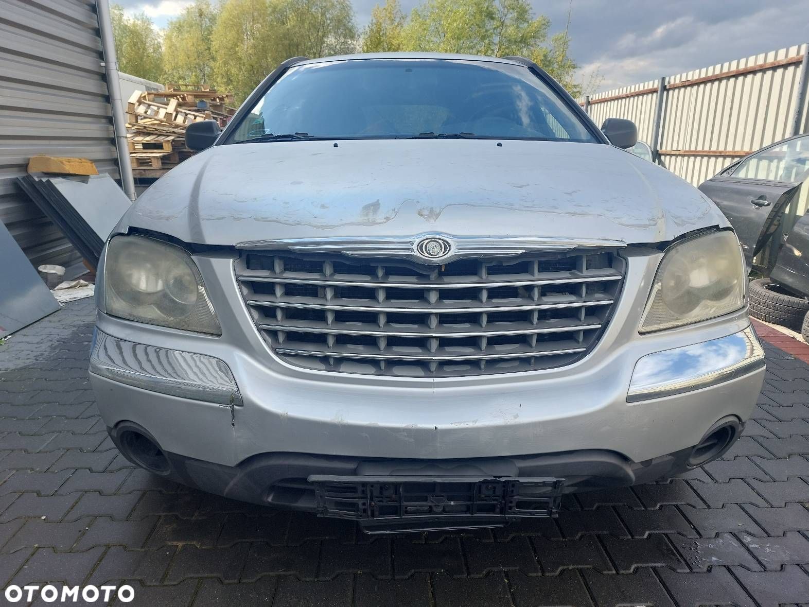 KOMPLETNY PRZÓD CHRYSLER PACIFICA I PS2 MASKA ZDERZAK BŁOTNIKI LAMPY - 1