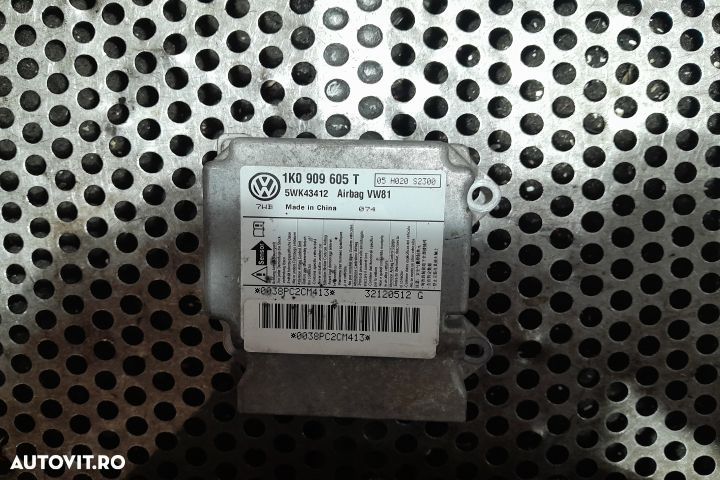 Calculator airbag 1K0909605T 1K0909605T Skoda Octavia 2 [2004 - 2008] - 1