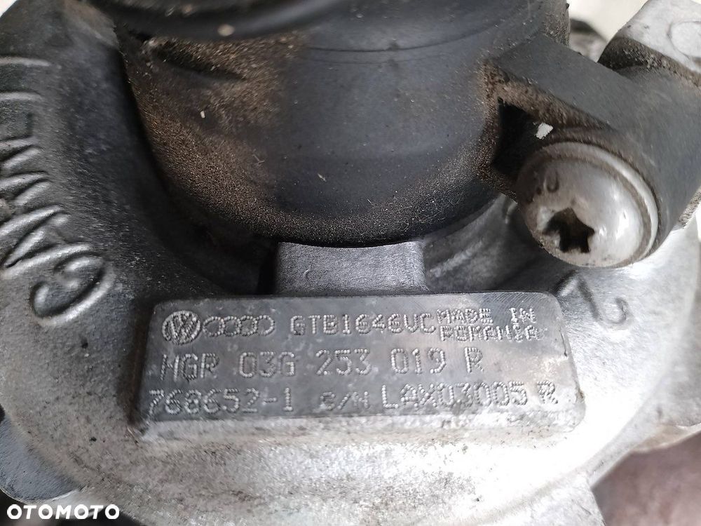 TURBINA Z KOLEKTOREM MITSUBISHI LANCER IX 03G253019R 2.0 DI-D GTB1646VC - 3
