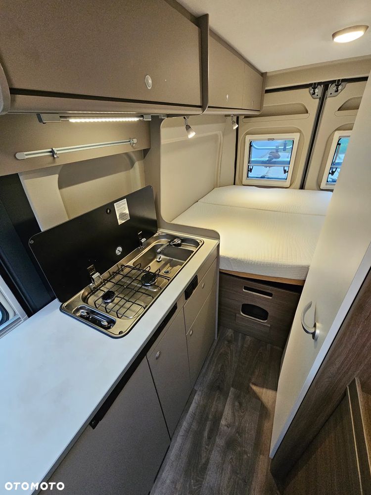 Hymer-Eriba DACH SYPIALNY Truma Diesel FV23% 140KM MAX doposażony kamper van - 16