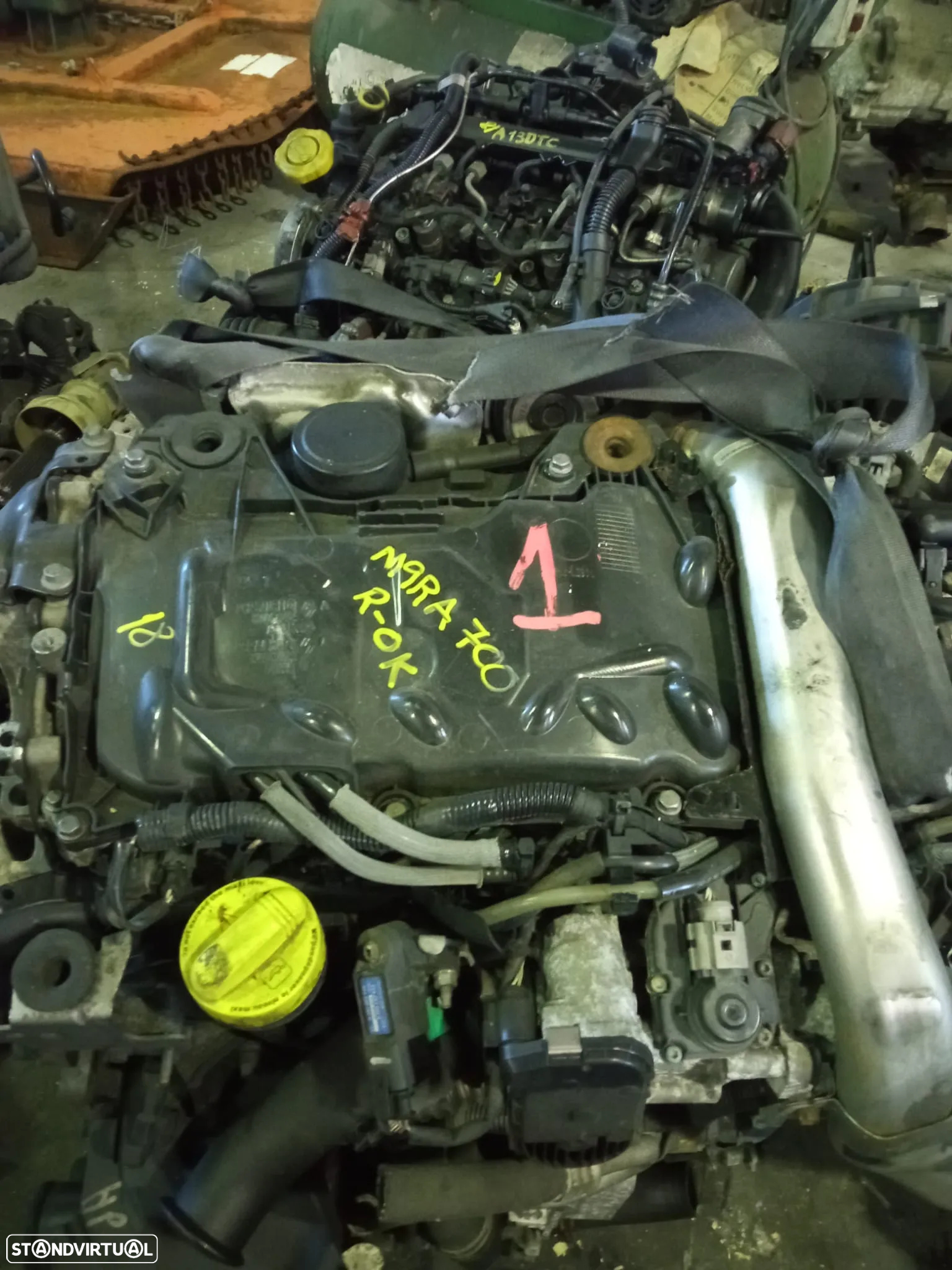 Motor Renault Laguna 2.0 DCi 150cv REF: M9R 700 (Disponível também 742, 615, 814, 763) - 9
