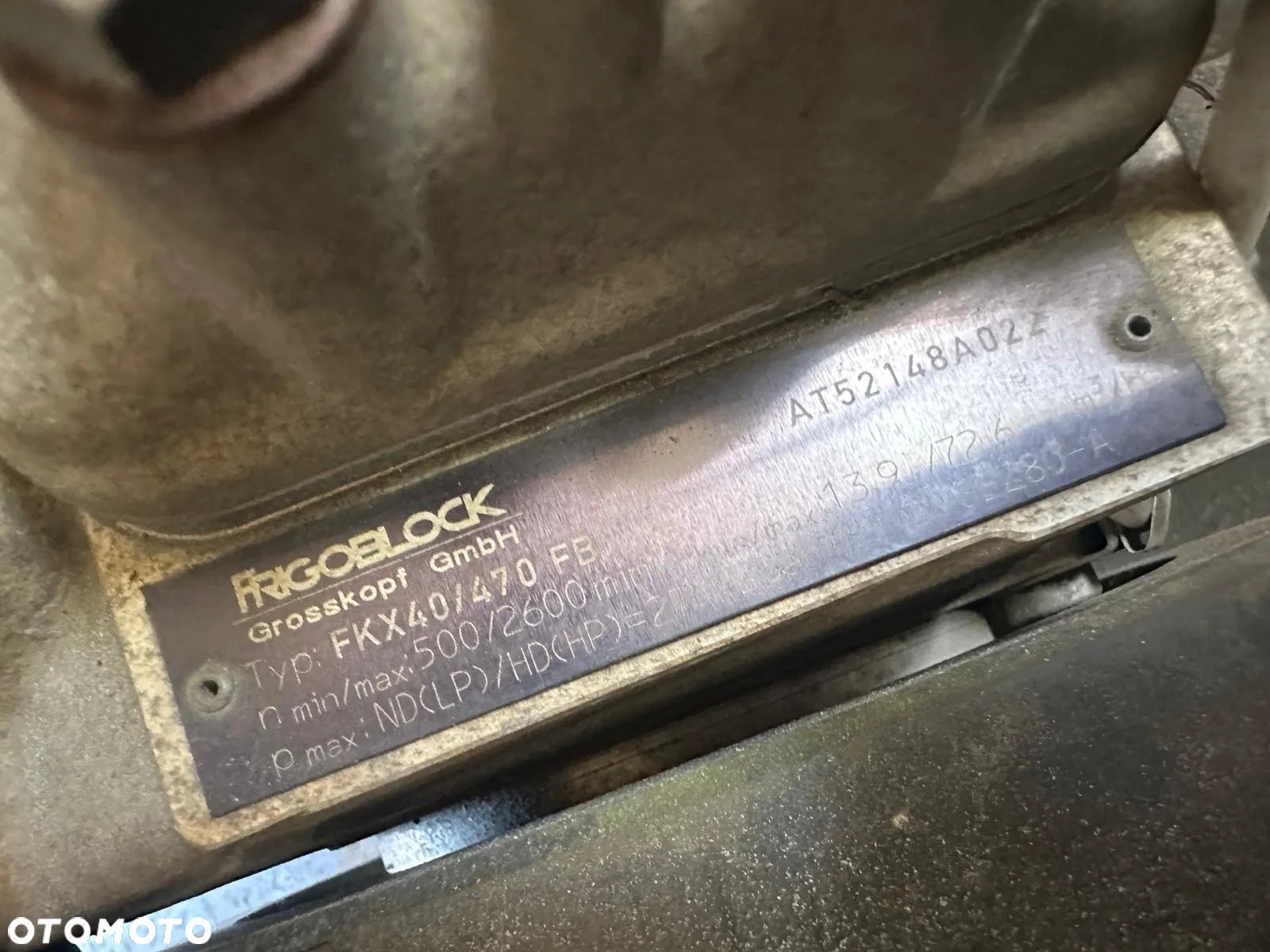 SPRĘŻARKA KOMPRESOR Klimatyzacji Frigoblock FKX40/470K - 6