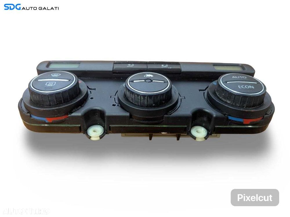 Panou Comanda AC Clima Climatronic Aer Conditionat Volkswagen Golf 5 Plus 2004 - 2008 [L8993] - 2
