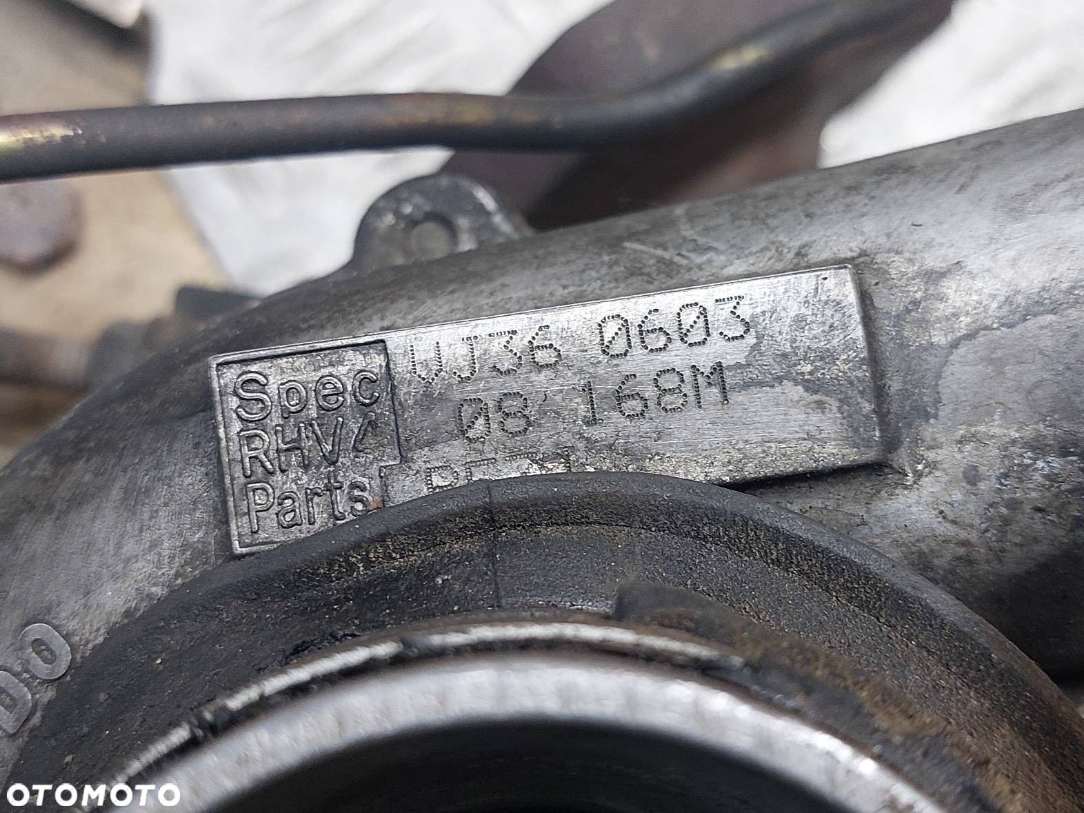 TURBOSPRĘŻARKA TURBINA MAZDA 5 I 2.0 CD RHV4 VJ360603 - 2