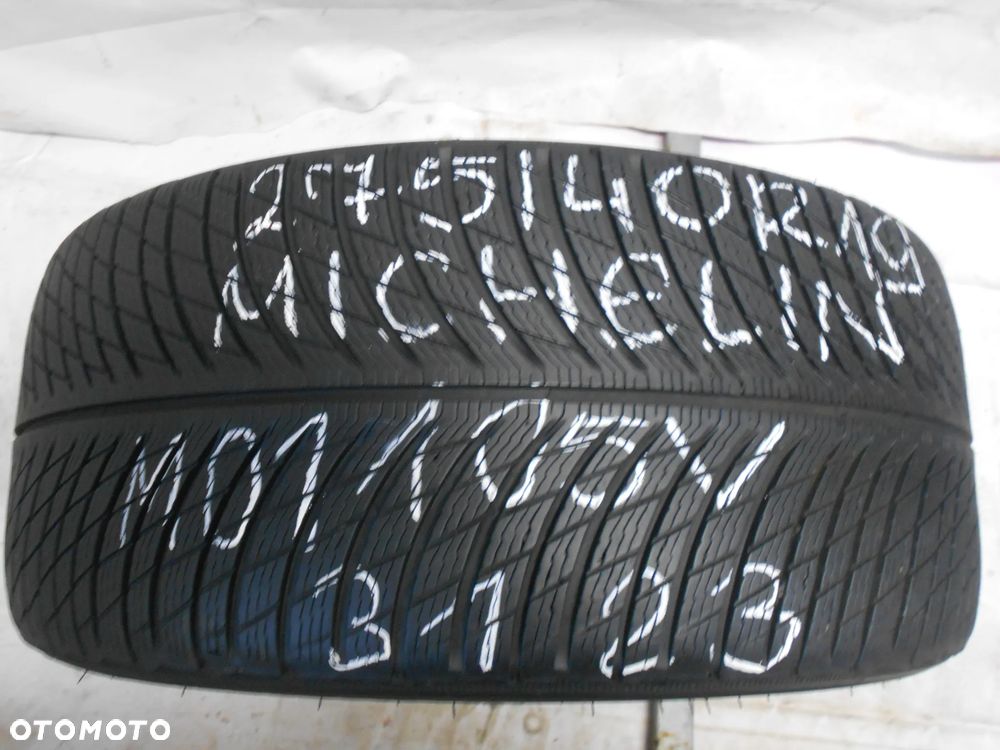 OPONA POJEDYNKA 275/40R19 MICHELIN PILOT ALPIN 5 MO1 DOT 3123 6.5MM - 1