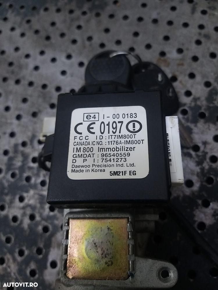 Contact auto cu cheie chevrolet aveo t250 96540559 7541273 - 3