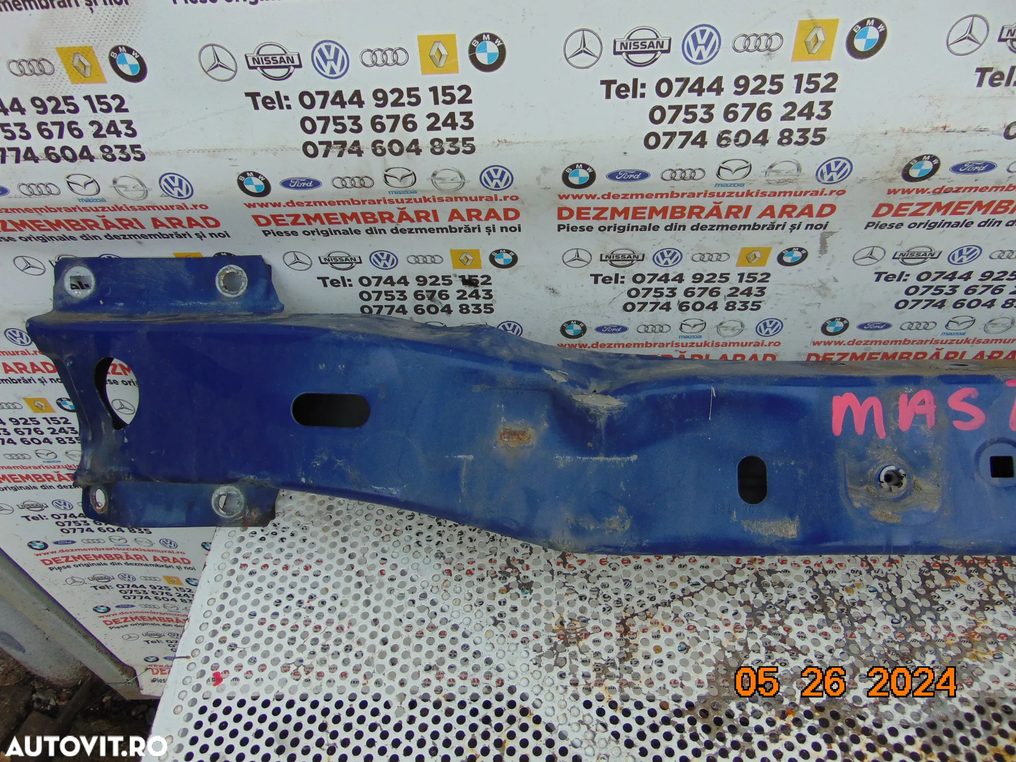 Armatura bara fata Renault Master Opel Movano - 2