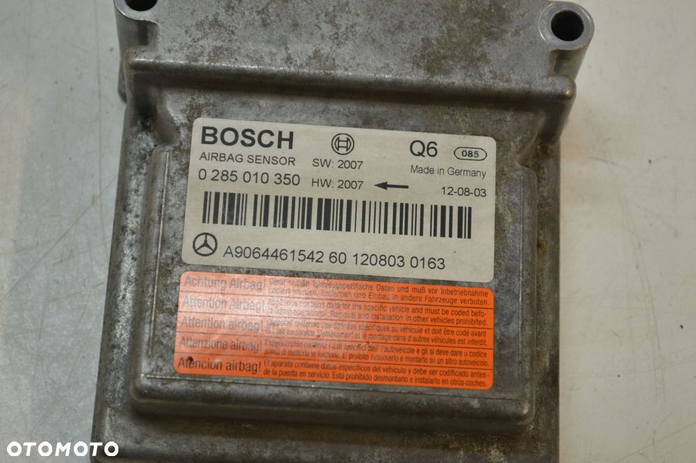 A9064461542 MODUŁ STEROWNIK AIRBAG MERCEDES SPRINTER 906 W906 - 4