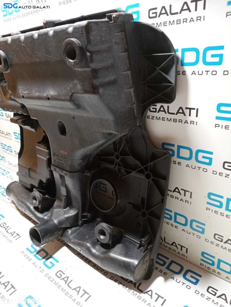 Capac Motor Cu Carcasa Filtru Aer Volkswagen Polo 9N 1.4 16V 2002 - 2008 Cod 036129607 44609985929 [M7507] - 5