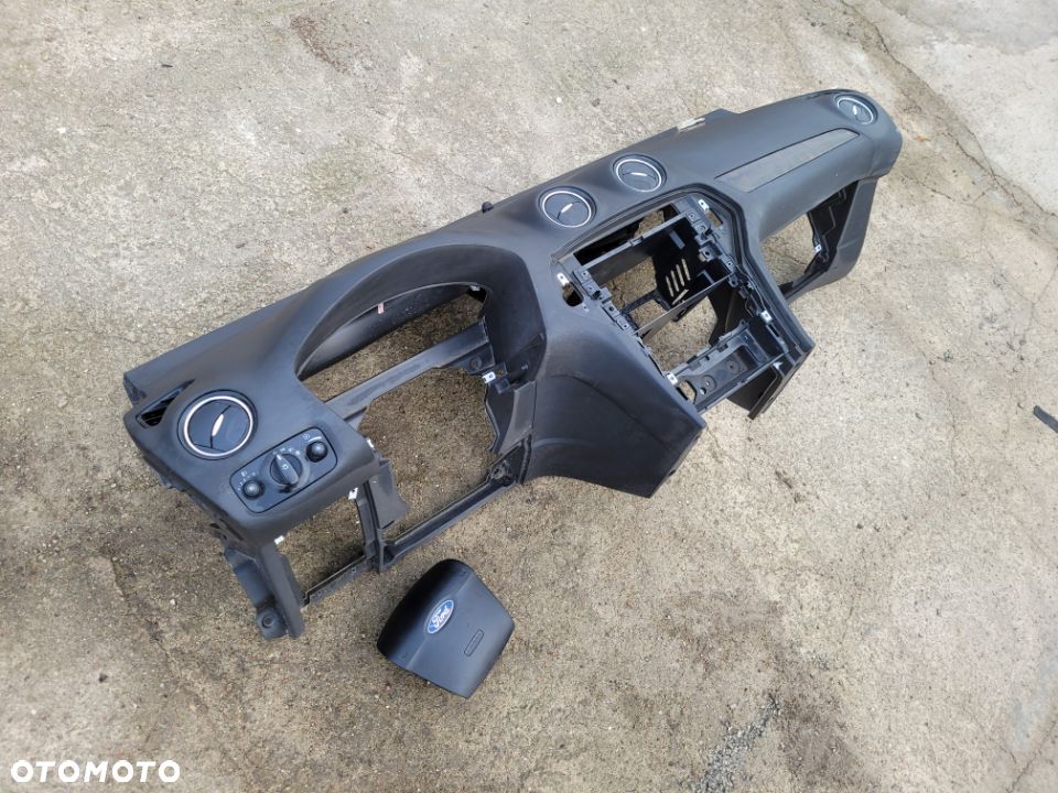 Deska rozdzielcza konsola airbag Ford Mondeo Mk4 2008r Ghia - 2