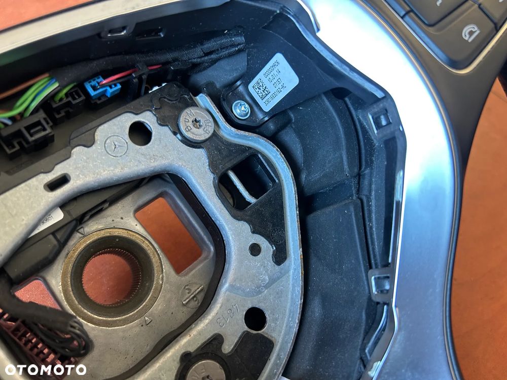 KIEROWNICA SKÓRZANA ŁOPATKI A0004602003 MERCEDES C KLASA W205 - 4