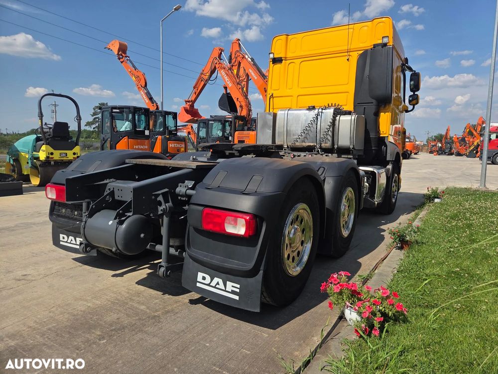 DAF XF 530 6x4, 2021, 370.795km, FULL OPTION, cutie AUTOMATA+RETARDER, Aer cond STATIONARE, FRIGIDER, proiectoare, girofar, kit basculare, 2 x 600l, Masa totala 78t, rulat doar in GERMANIA, STARE FOARTE BUNA, posibil leasing 4 ani-PROMOTIE 52.900 EUR+Tva - 8