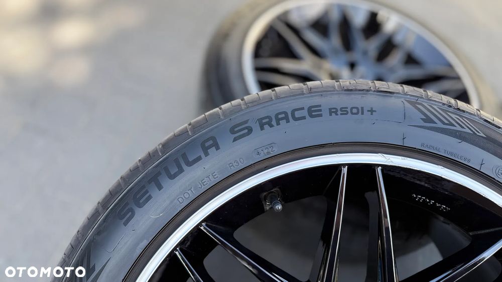 Kola r21 5x130 275/45 ET48 10.5J audi q7 sq7 porsche cayenne volkswagen vw touareg DOTZ Black alufelgi LongBeach - 6