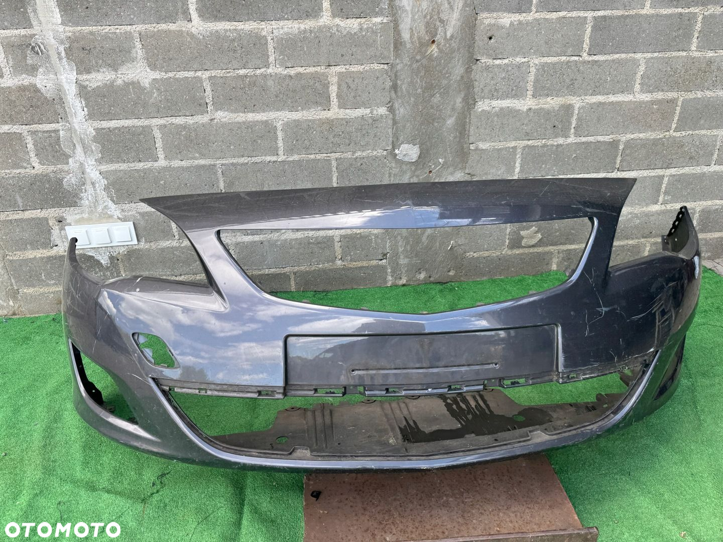 OPEL ASTRA J 4 IV 09-12 BEZ DZIUR ZDERZAK PRZEDNI ORG EU - 4