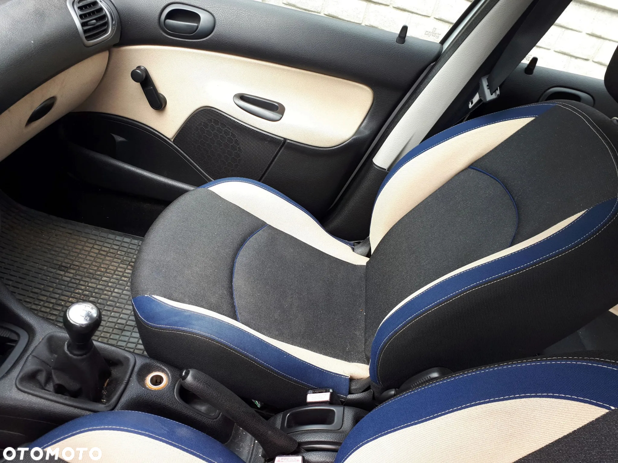 PEUGEOT 206 SW LIFT 03-09 MASKA PRZÓD PRZEDNIA EZR - 20