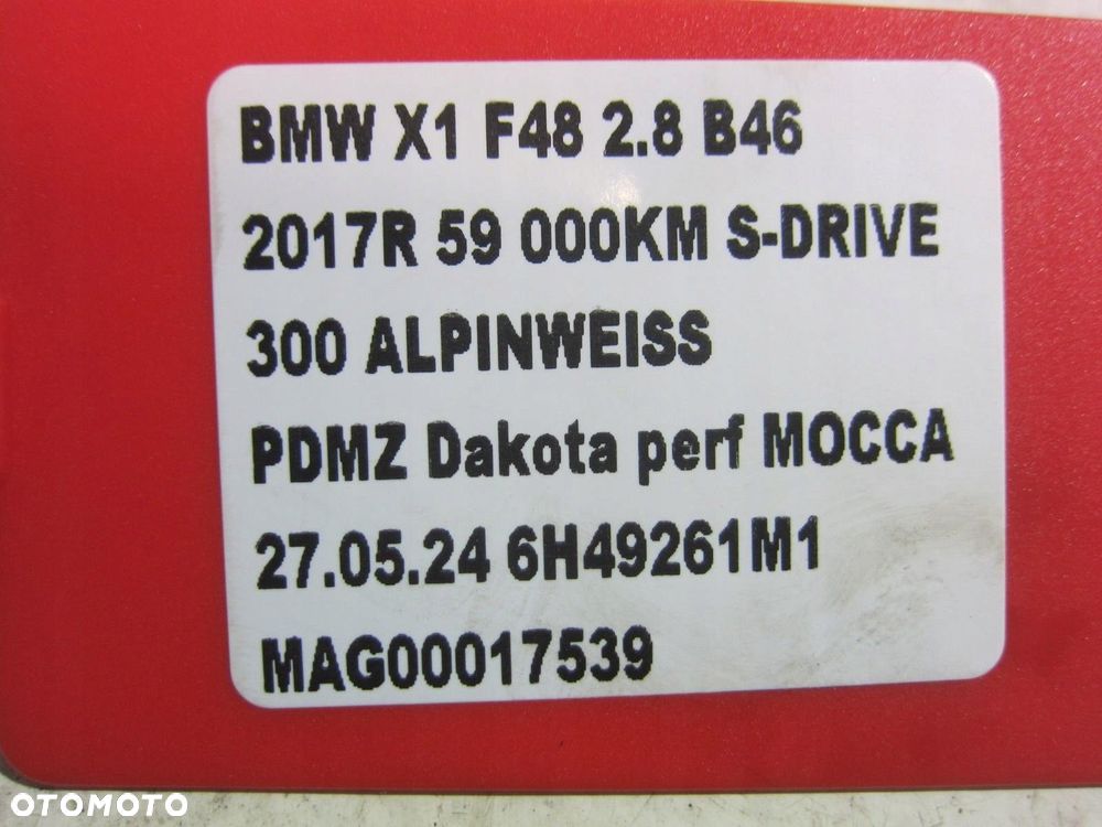BMW X1 F48 DACH POD PANORAME PANORAMA POSZYCIE DACHU ALPINWEIS A300 7436162 - 6