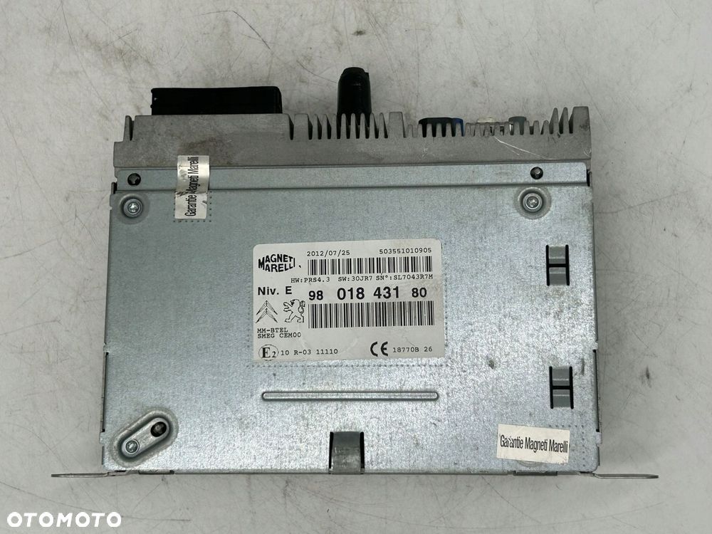 radioodtwarzacz stacja multimedialna peugeot 208 9801843180 - 2