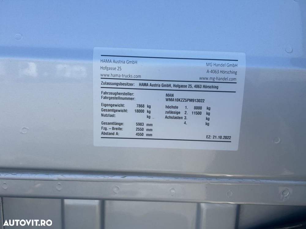 MAN TGX 18.510, XXL, Intarder, Kit basculare, factura externa - 15