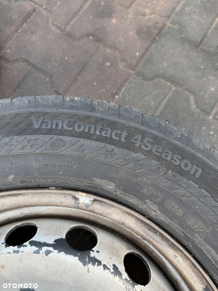 Komplet kół Multisezon 225/65R16C Continental VanContact 4Season opony 2025r Renault Master III - 8
