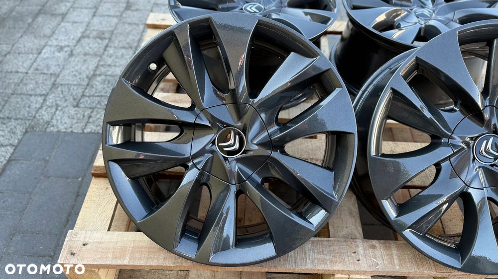 Alufelgi r17 4x108 ET27 7.5J Citroen Peugeot DS DS5 Berlingo C4 Picasso C3 DS3 Koła - 3