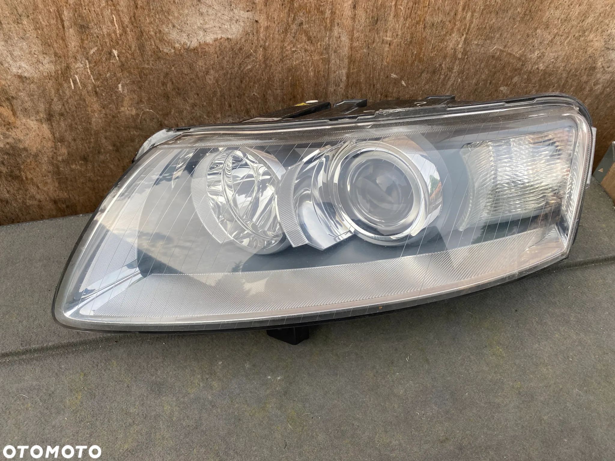 lampa audi a6 C6 bi xenon nieskrętny eu lewa - 1