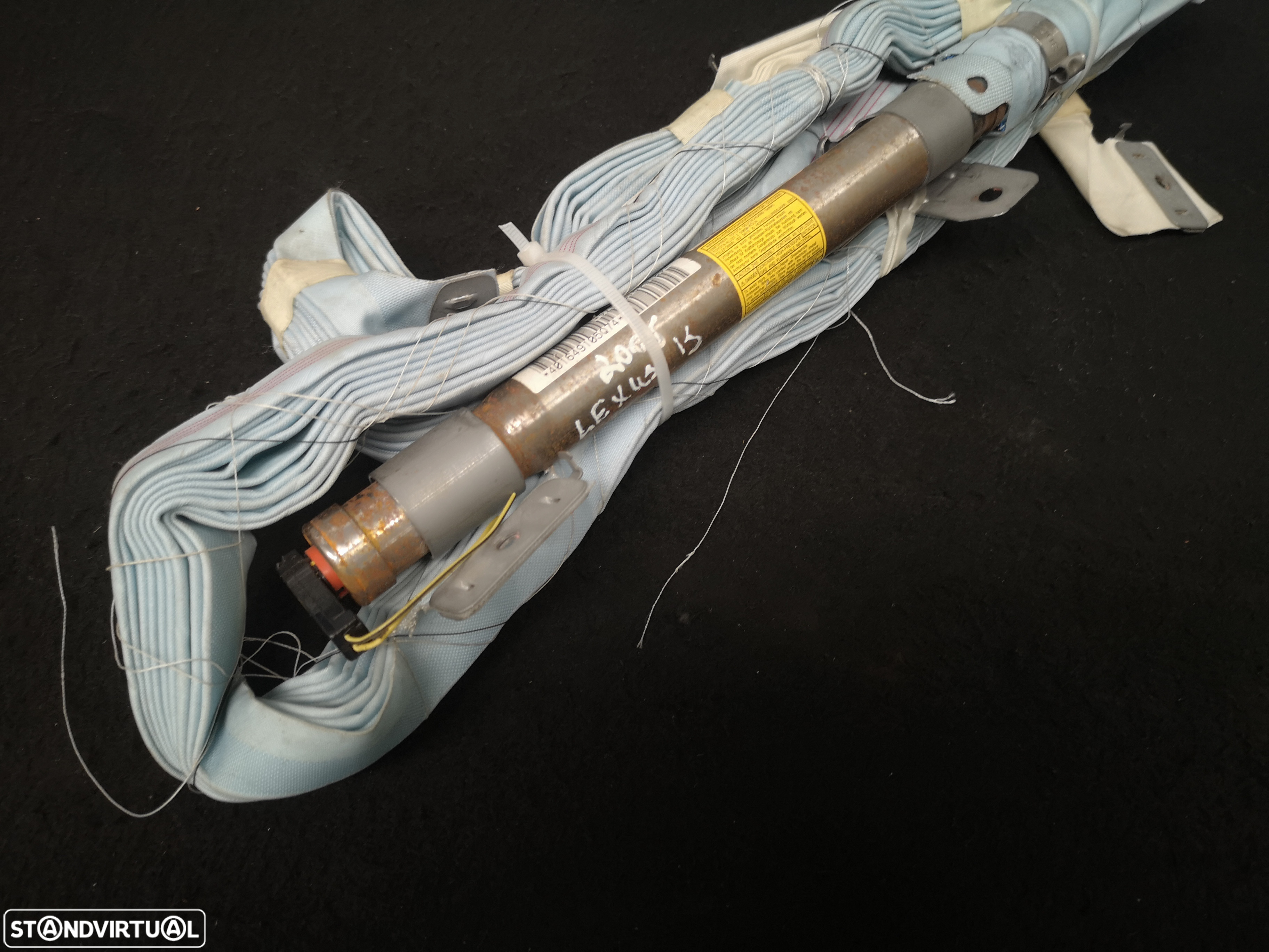 Airbag cortina originais direita  lexus is 2006 - 2