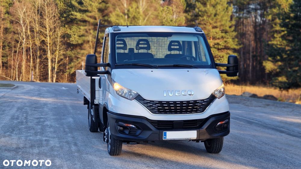 Iveco DAILY 3.0 180KM 35C18❗❗ NOWY MODEL / ZABUDOWA 8EP / SKRZYNIA OTWARTA DPR / PLATFORMA / SKRZYNIA MANUALNA / BLIŹNIAKI / BURTY 40CM / SERWIS ASO / SALON POLSKA / 35C15 50C15 35C18❗❗ - 9