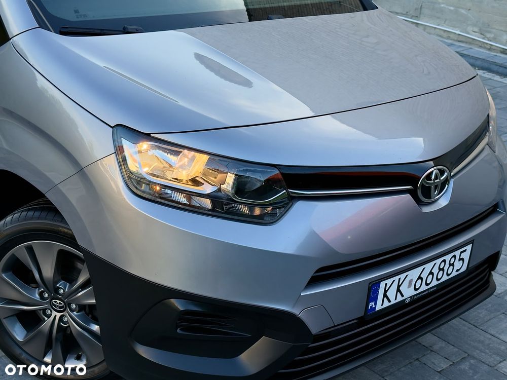 Toyota Proace City L2 Długi Salon Polska BEZWYPADKOWA Serwisowana FVAT23% ZADBANY OKAZJA - 11