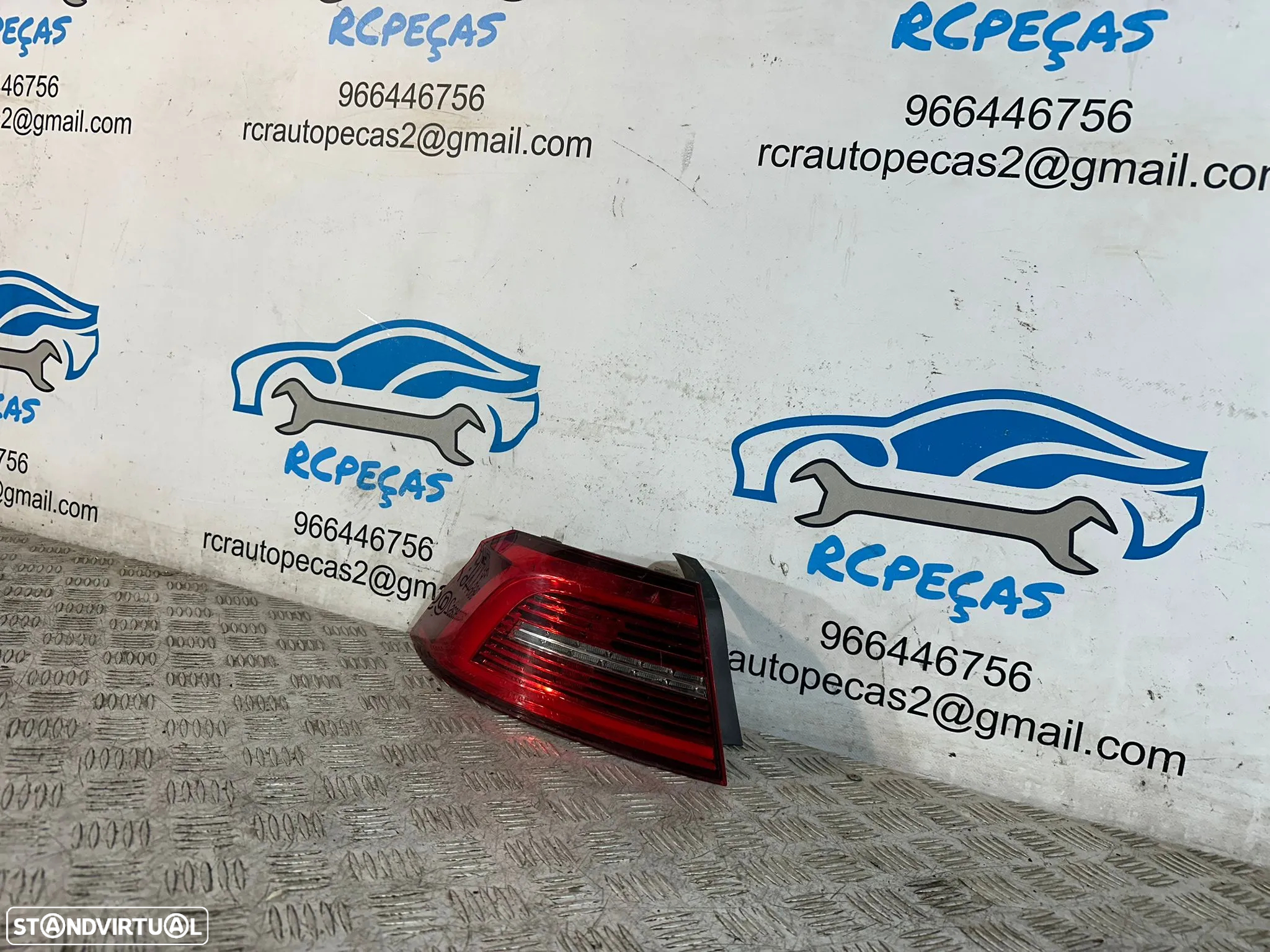 .Farolim Farolins Tras Traseiros LED Esquerdo Direito Originais Volkswagen VW Passat B8 2014 a 2022 - 8