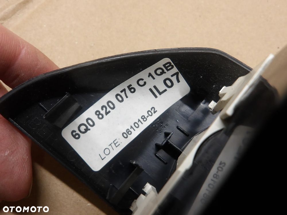 VW POLO IV 9N 3D 1.4B PANEL NAWIEWU KLIMATYZACJI 6Q0820075C - 5