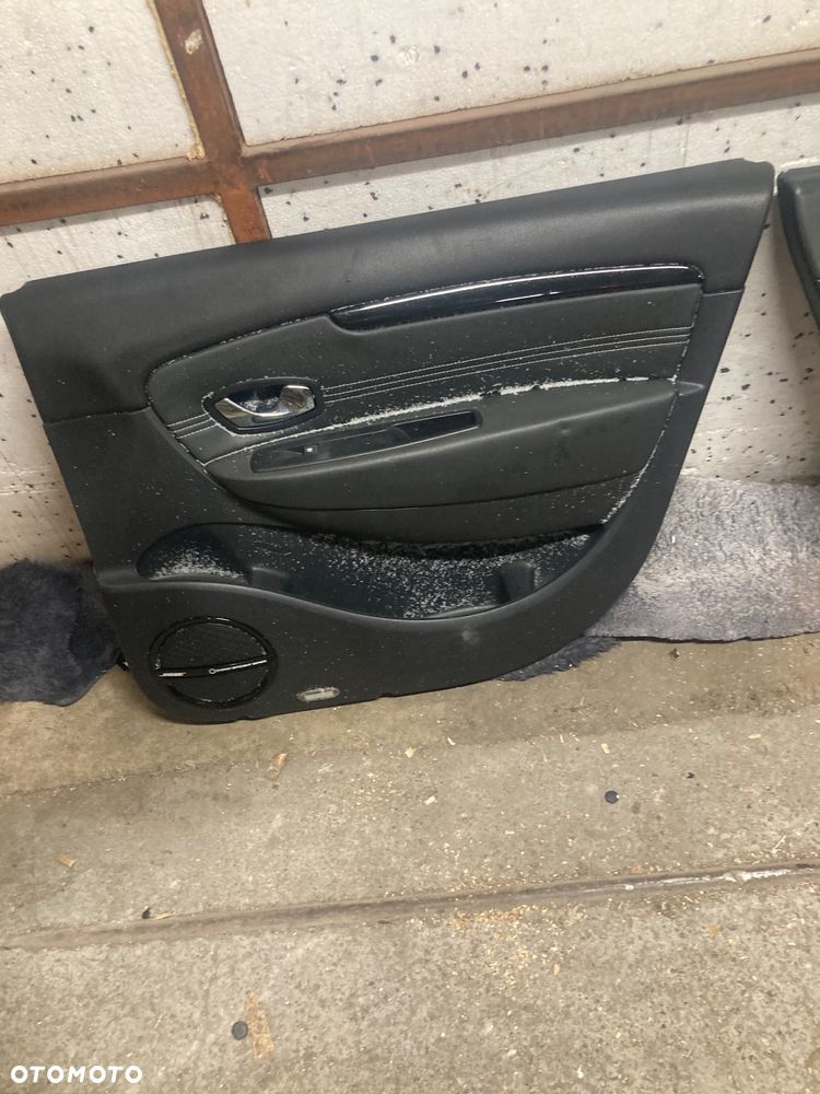 RENAULT SCENIC III BOCZKI DRZWI TAPICERKA - 3