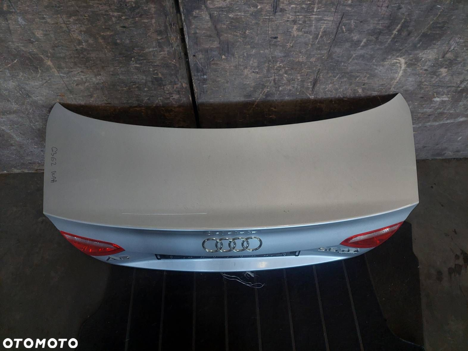 KOMPLETNY TYŁ KLAPA BAGAŻNIKA ZDERZAK LAMPY AUDI A5 8T COUPE LX7W - 13