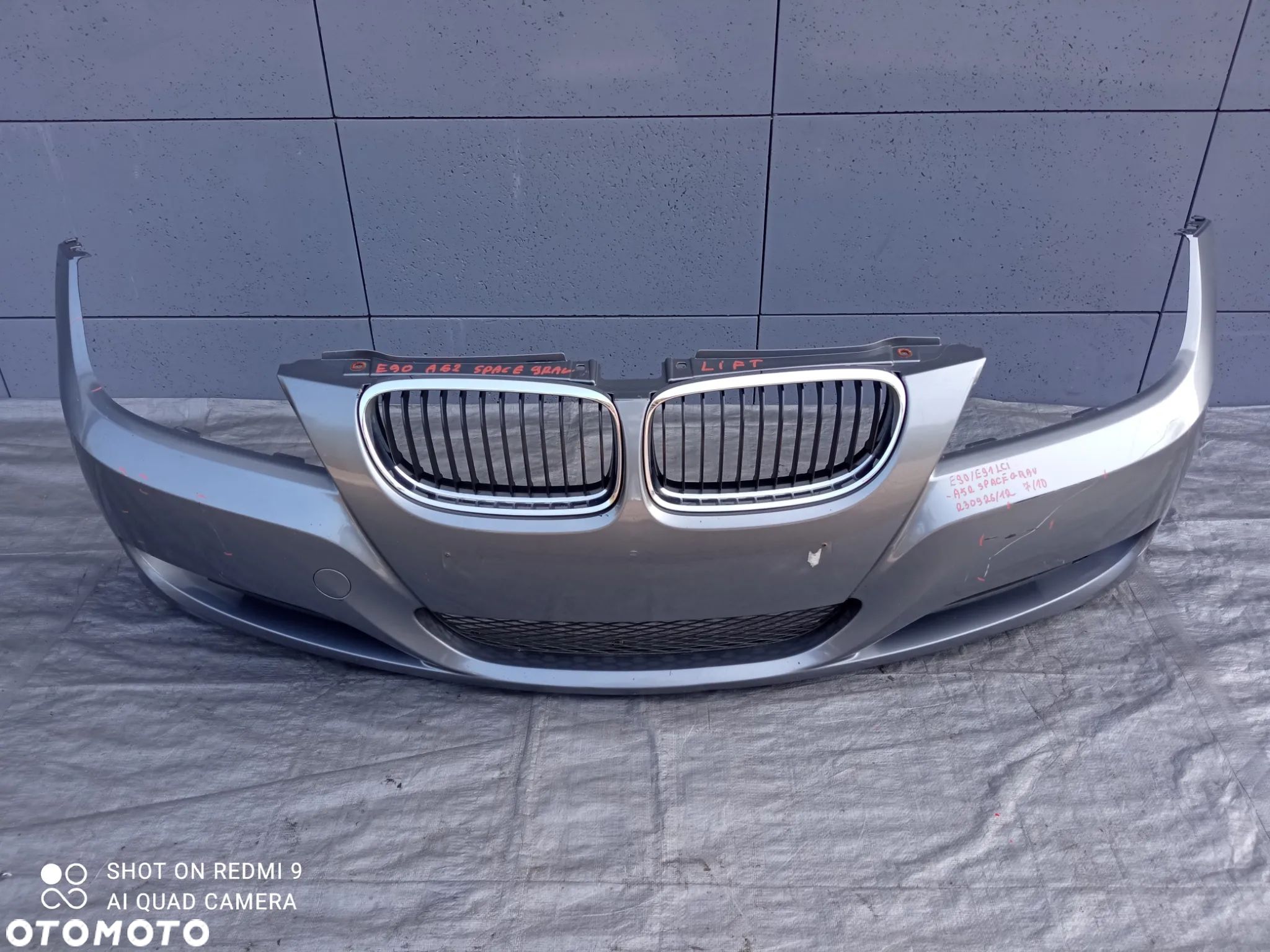 BMW E90 ZDERZAK A52 SPACEGRAU LIFT - 1