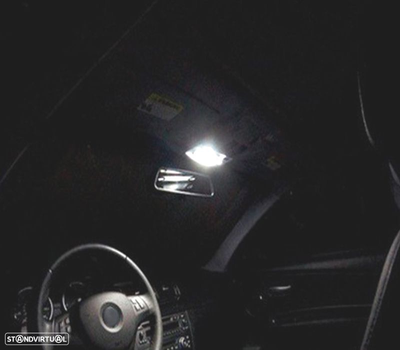 KIT COMPLETO 8 LAMPADAS LED INTERIOR BMW 1 SERIE F20 F21 HATCHBACK 114I 116I 118I 120D 125D 125I M13 - 2