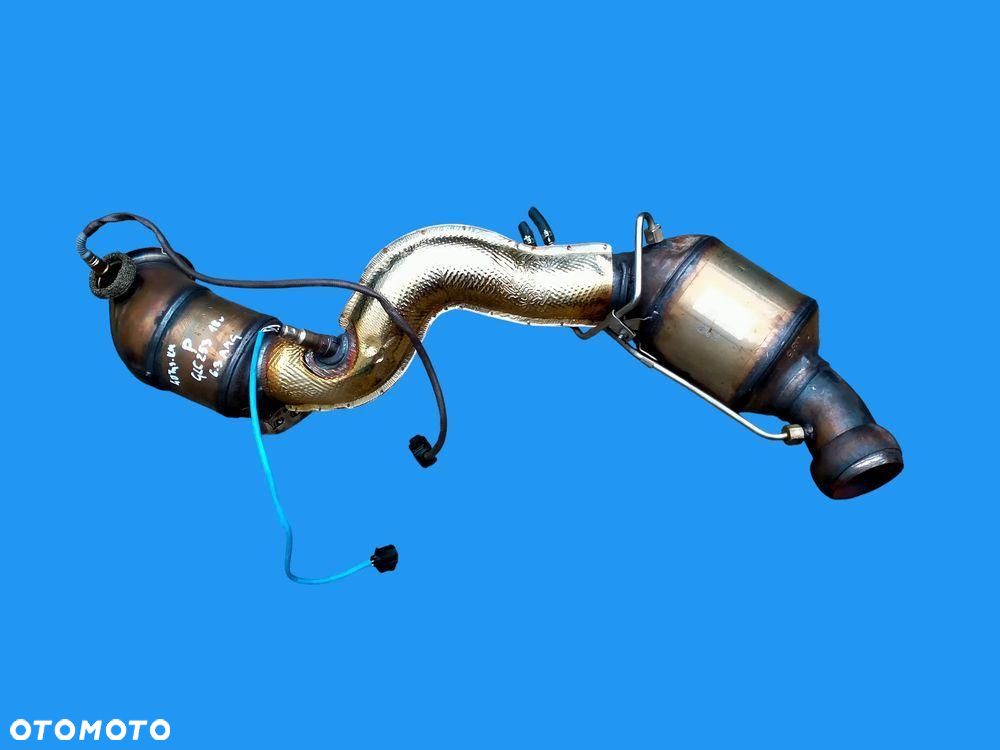 MERCEDES GLC 253 6.3 AMG BENZYNA A2534909901 A2534905502 PRAWY Katalizator - 1