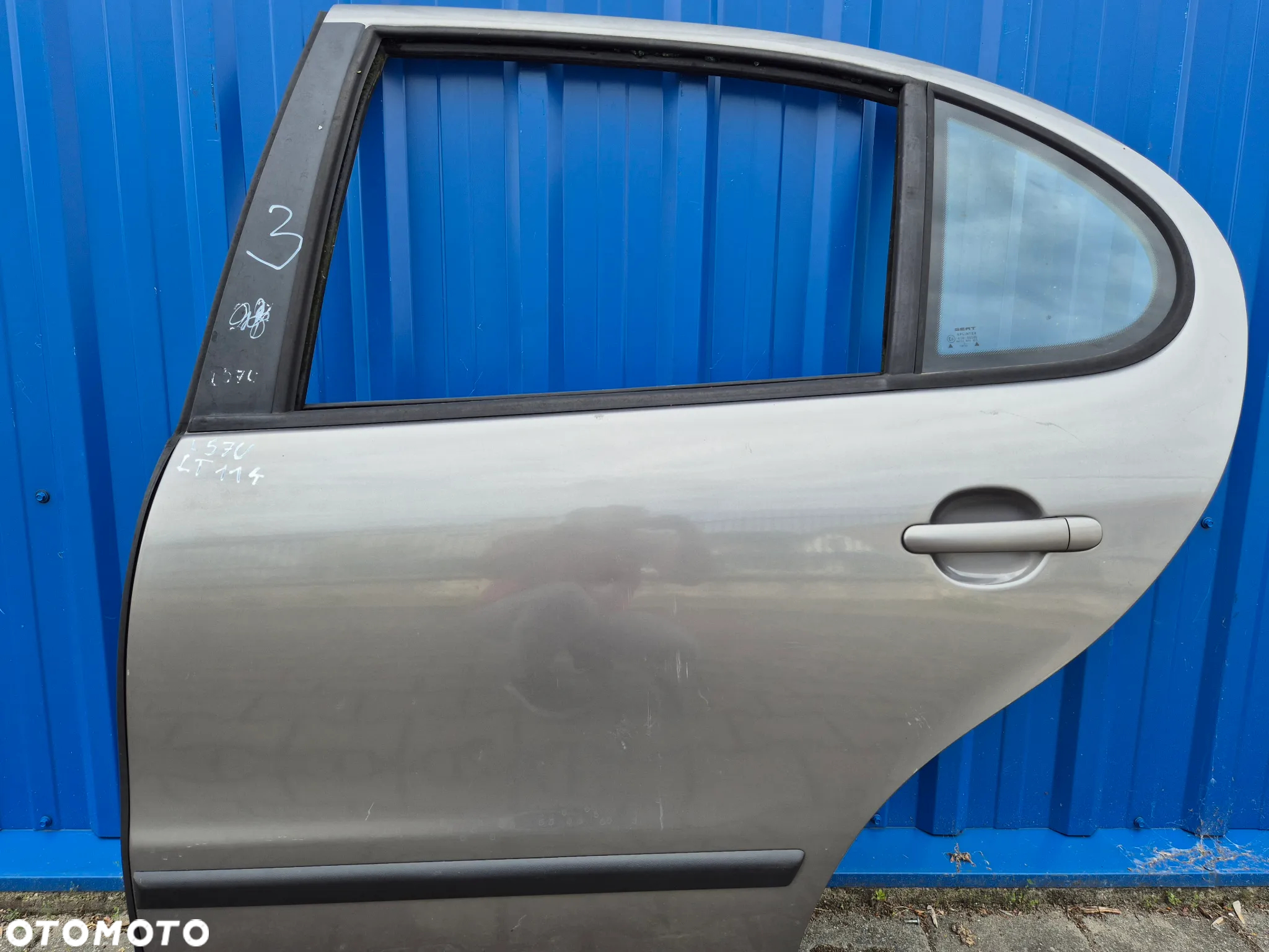 DRZWI TYŁ LEWY LEWE SEAT LEON I ( 1 ) | SEAT TOLEDO II ( 2 ) L57U LS7U - 11