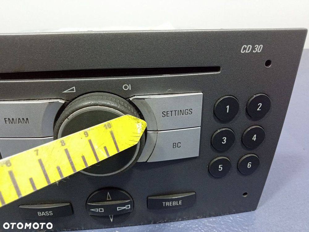VECTRA C SIGNUM RADIO FABRYCZNE OEM CD30 13190853 - 6