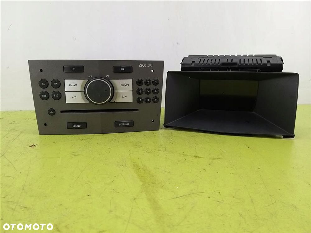 Radio FABRYCZNE CD30 MP3+ wyświetlacz kpl Opel Astra III H 2004-2006 - 13