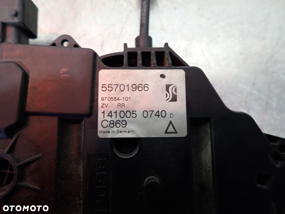 ZAMEK PRAWY TYŁ DRZWI FIAT GRANDE PUNTO 55701966 - 4