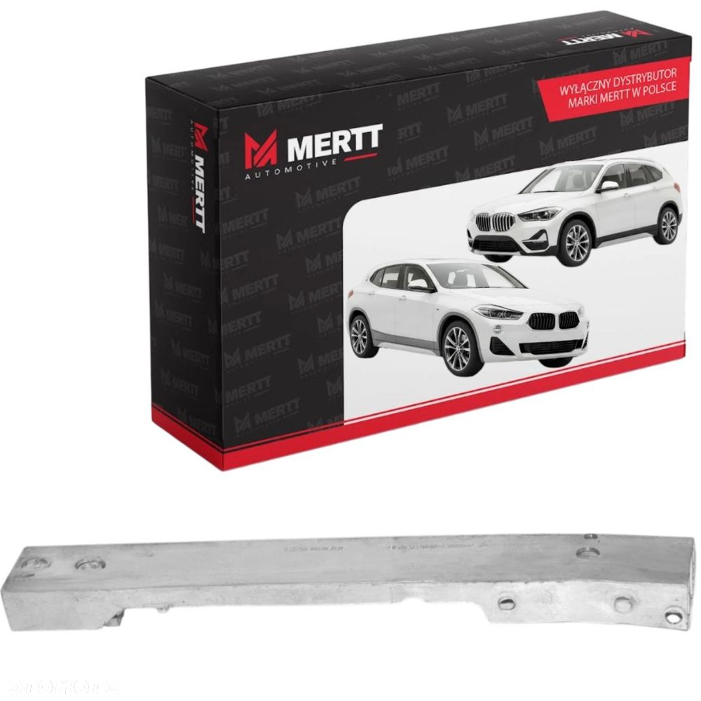 BMW X1 U11 X2 U10 STREFA ZGNIOTU SZTYCA PRZÓD LEWA 51118737235 WZMOCNIENIE - 1