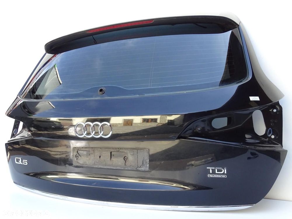 KLAPA TYŁ TYLNA BAGAŻNIKA + SZYBA LY9B AUDI Q5 8R 08-16r - 2
